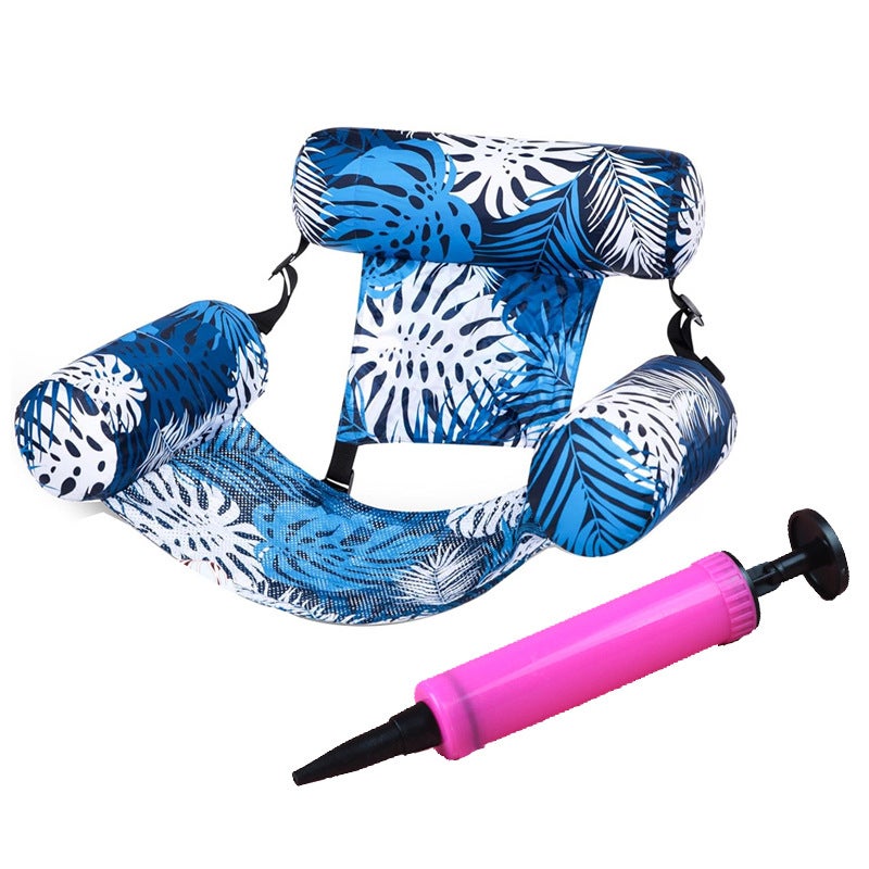 Inflatable Pool Float Chair for Adults - Water Hammock for Swimming, Beach Fun & Party