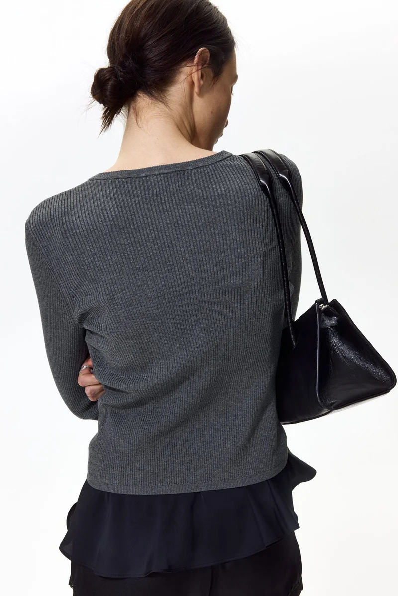 H&M  Ribbed cardigan for Women | Best Price UAE