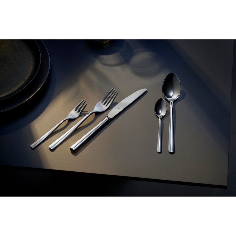 WMF Cutlery Set 30-Pieces for 6 Persons Boston Cromargan 18/10 Stainless Steel Brushed - Image 2