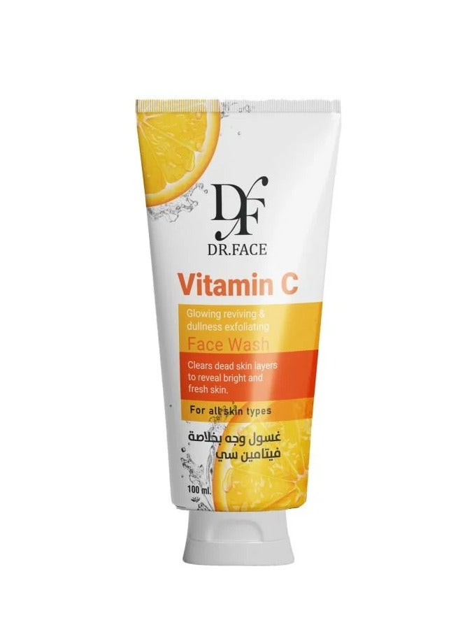 Dr. Face Vitamin C Tan Removal Face Wash - 100ml