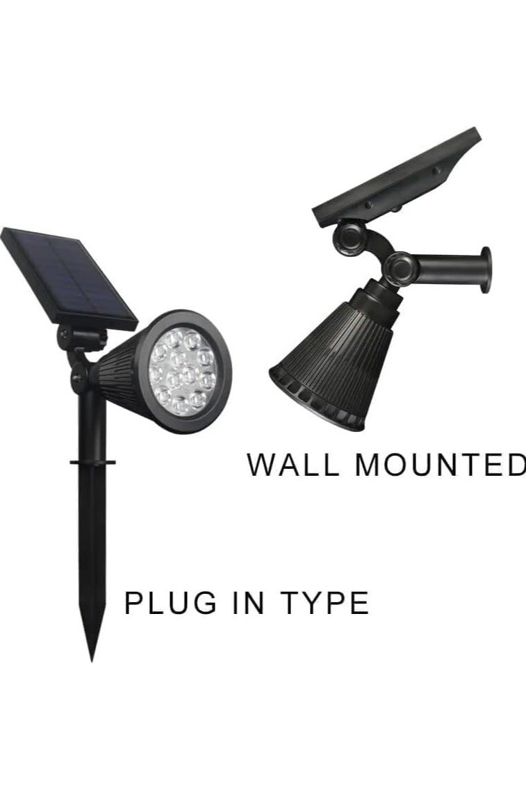 Generic LED Outdoor Solar Garden Light 12LED Waterproof Solar Garden Light Decor Your Home & Garden (2PC,Pack) (WARM WHITE)  - Image 2