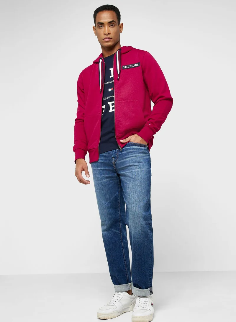 TOMMY HILFIGER Logo Hooded Jacket