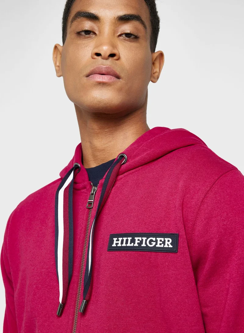TOMMY HILFIGER Logo Hooded Jacket