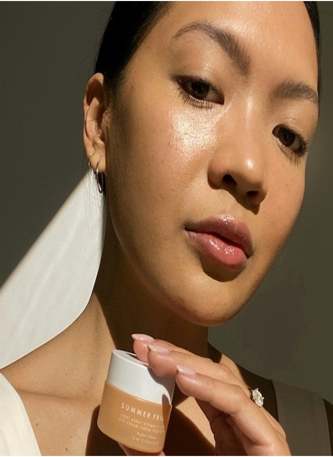 SUMMER FRIDAYS Summer Fridays Light Aura Vitamin C & Peptide Eye Cream - Brightening & Firming, 15ml  - Image 5