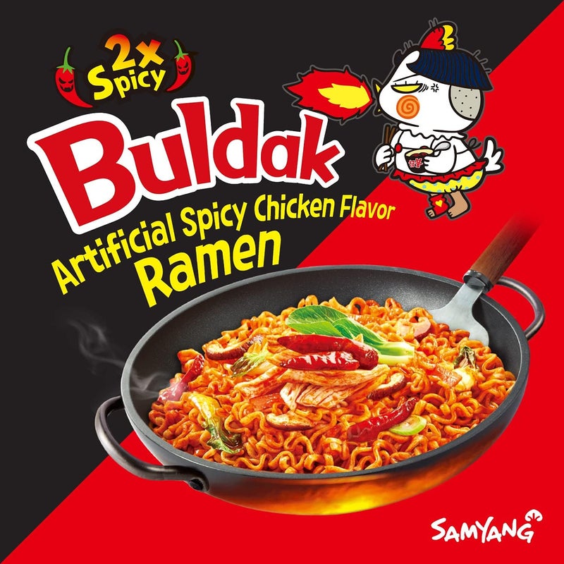 Samyang 2X Spicy Chicken Ramen Noodles - Image 4