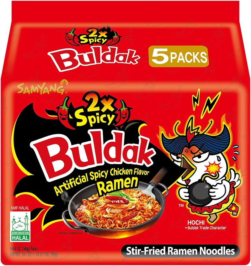 Samyang 2X Spicy Chicken Ramen Noodles - Image 1