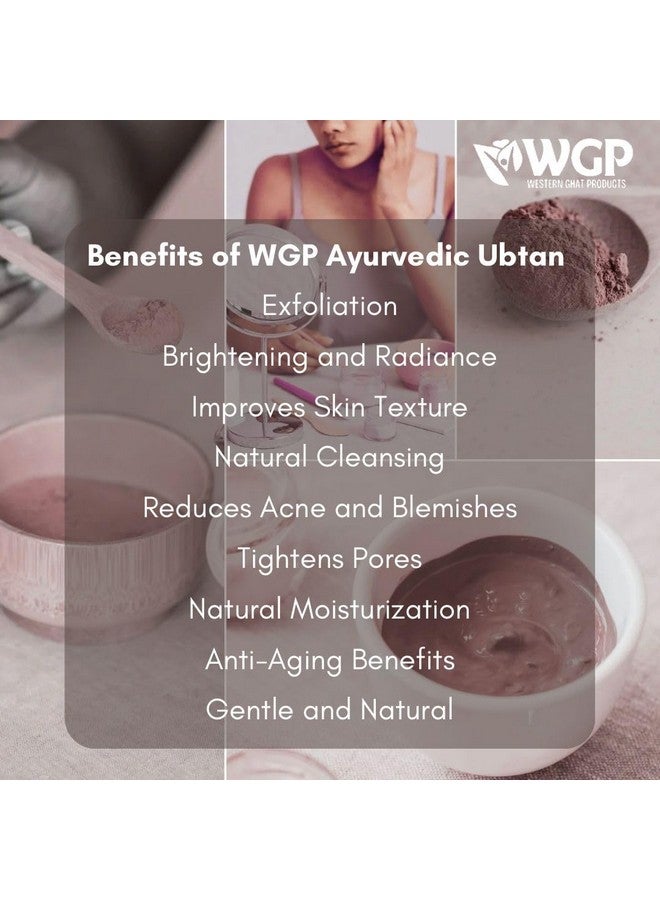 WGP Ayurvedic Ubtan, Natural Scrubber for Brightening Skin, Improved Complexion - Image 3
