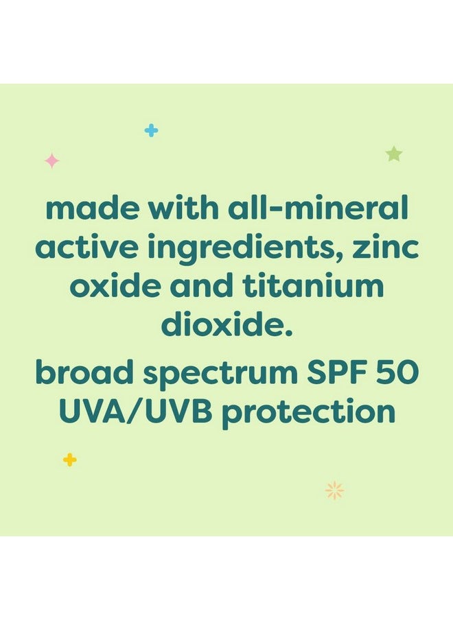 Babyganics - Spf 50 Travel Size Kids Sunscreen Stick Uva Uvb Protection | Water & Sweat Resistant |Non Allergenic, 1.6Oz (Pack Of 2) - Image 1