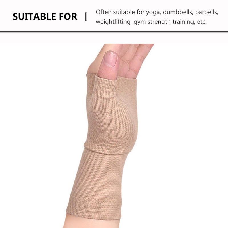 General compatible practical design Arthritis Compression Gloves Fingerless Therapy Gloves Skin Tone Elastic Anti-skid for Joint Relief and Sports Use Size S Strong durable raw material Anti slip Continuous warehouse supply Easy transit optimized build Ready-to-ship local stock Nationwide warehouse layout Quick use-switch compatible build Heat insulation layer Trendy versatile build Batch uniform stable quality Salt resistant coating Space saving design picks Multi-price design picks Budget friendly trendy design All-round applied quality Various fittings In-house warehouse packing Temp resistant Light & sturdy Updated modern design Fade proof Multi option design Indoor outdoor use Surface safe - Image 4
