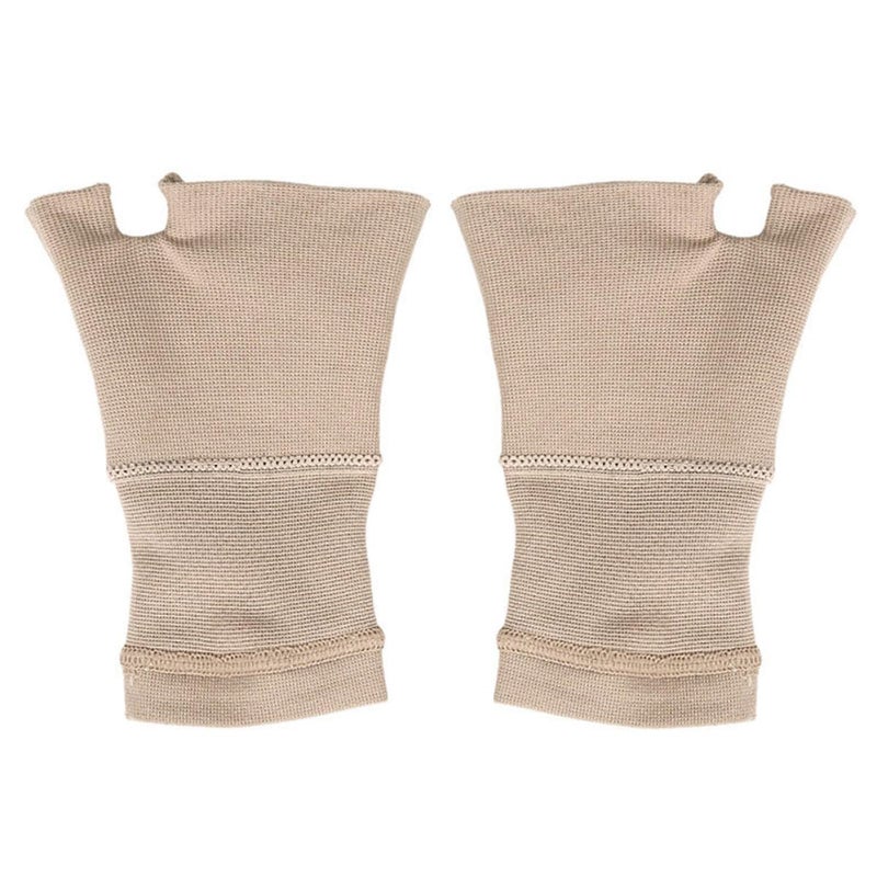 General compatible practical design Arthritis Compression Gloves Fingerless Therapy Gloves Skin Tone Elastic Anti-skid for Joint Relief and Sports Use Size S Strong durable raw material Anti slip Continuous warehouse supply Easy transit optimized build Ready-to-ship local stock Nationwide warehouse layout Quick use-switch compatible build Heat insulation layer Trendy versatile build Batch uniform stable quality Salt resistant coating Space saving design picks Multi-price design picks Budget friendly trendy design All-round applied quality Various fittings In-house warehouse packing Temp resistant Light & sturdy Updated modern design Fade proof Multi option design Indoor outdoor use Surface safe - Image 1