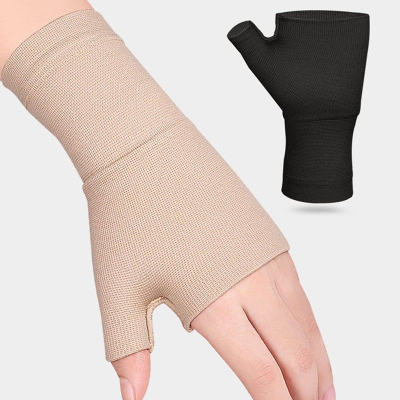General compatible practical design Arthritis Compression Gloves Fingerless Therapy Gloves Skin Tone Elastic Anti-skid for Joint Relief and Sports Use Size S Strong durable raw material Anti slip Continuous warehouse supply Easy transit optimized build Ready-to-ship local stock Nationwide warehouse layout Quick use-switch compatible build Heat insulation layer Trendy versatile build Batch uniform stable quality Salt resistant coating Space saving design picks Multi-price design picks Budget friendly trendy design All-round applied quality Various fittings In-house warehouse packing Temp resistant Light & sturdy Updated modern design Fade proof Multi option design Indoor outdoor use Surface safe - Image 5