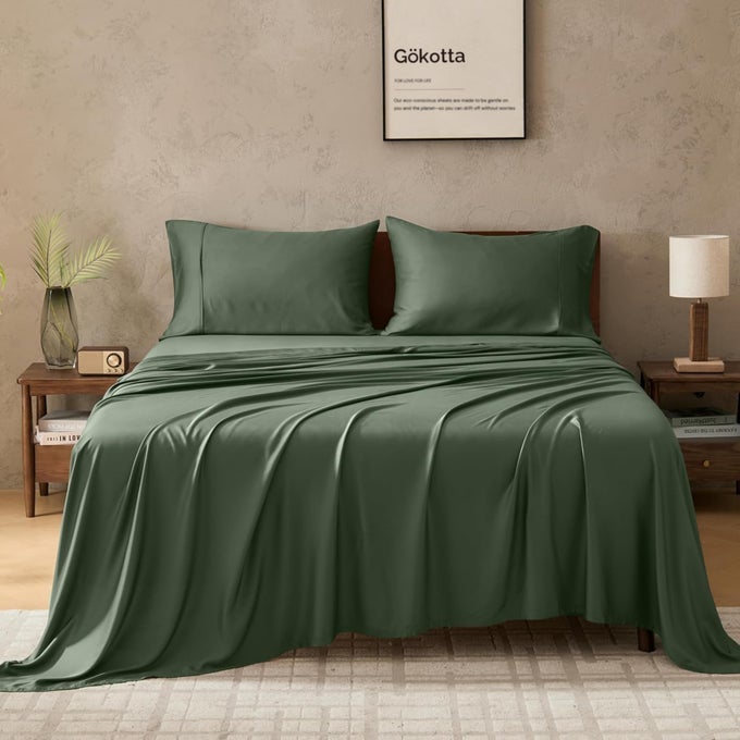 KING SIZE SHEETS SETBREATHABLE SOFT SHEETS KING SIZE16 POCKET KING SHEET WITH ELASTIC CORNER STRAPSMOISTURE WICKINGDOUBLE STITCHING