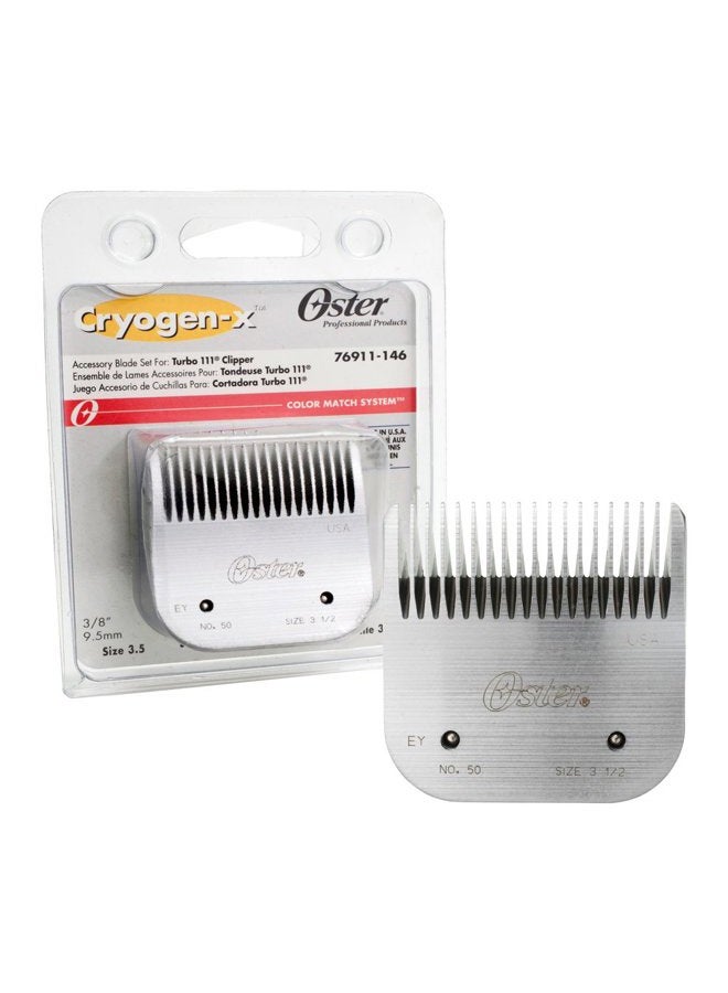 Oster 076911-146-001 Cryogen-X Replacement Blade Turbo 111, Size 3 1/2, 3 ounce - Image 1