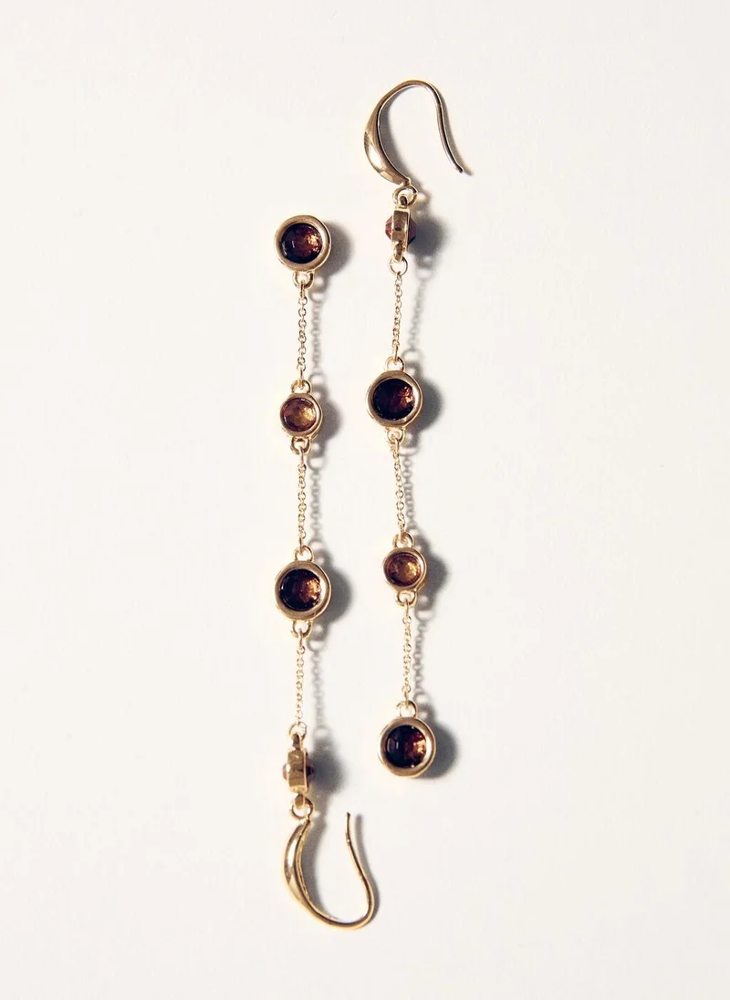 مانجو أقراط خيط كروية