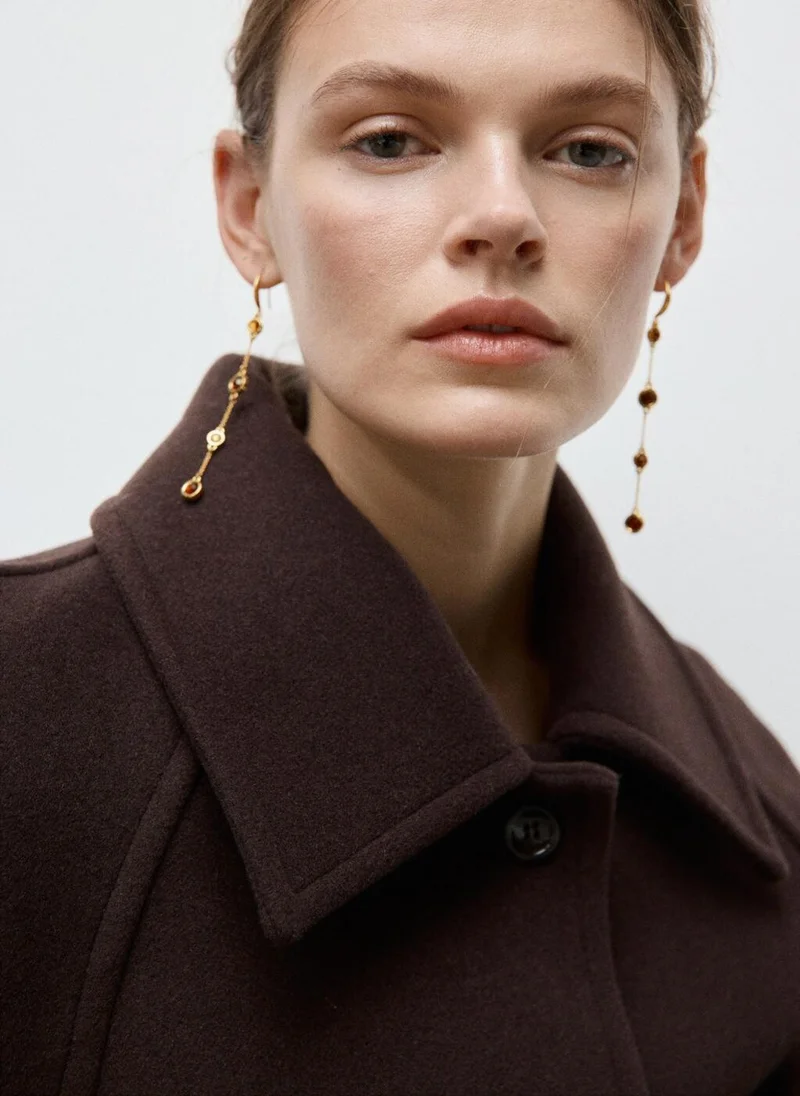 مانجو أقراط خيط كروية