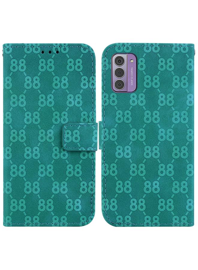S-TOP Case For Nokia G42 Double 8-shaped Embossed Leather Phone Case - Image 1