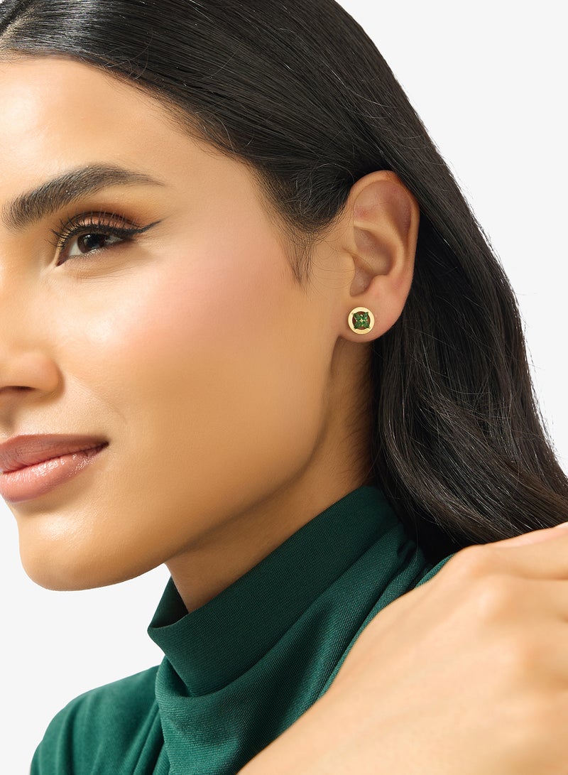 جس أقراط مرصعة بالزهور الكريستالية - Image 4