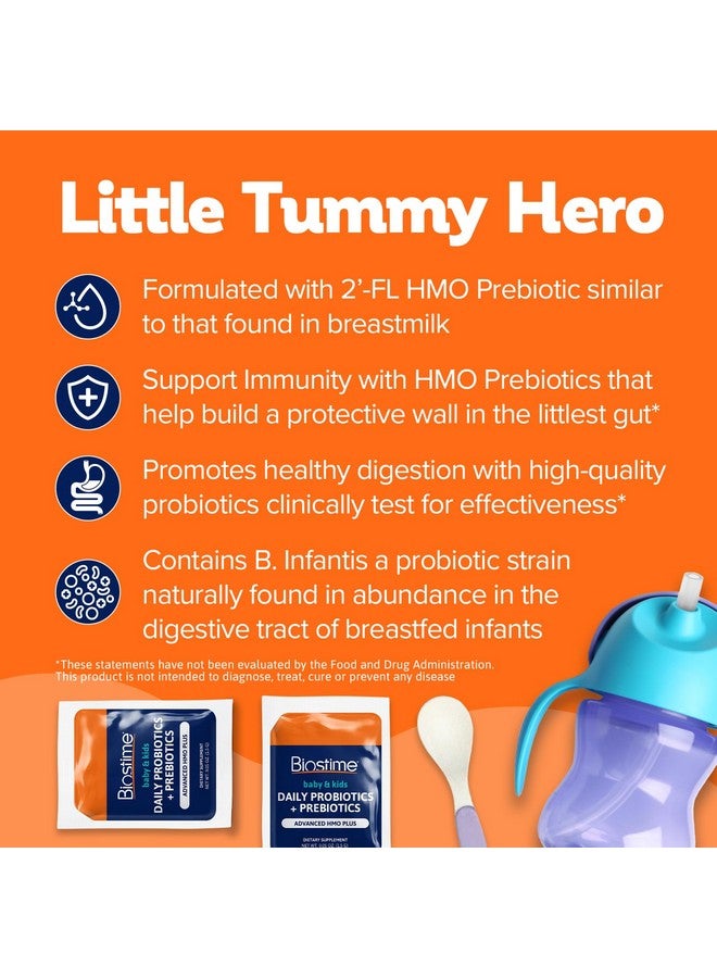 Biostime Baby Probiotic for Kids with HMO & Prebiotic Fiber | Kids Immune Support | Constipation Relief and Digestion Support Probiotics for Kids, Toddlers and Infants - 28 Powder Packets - Image 2