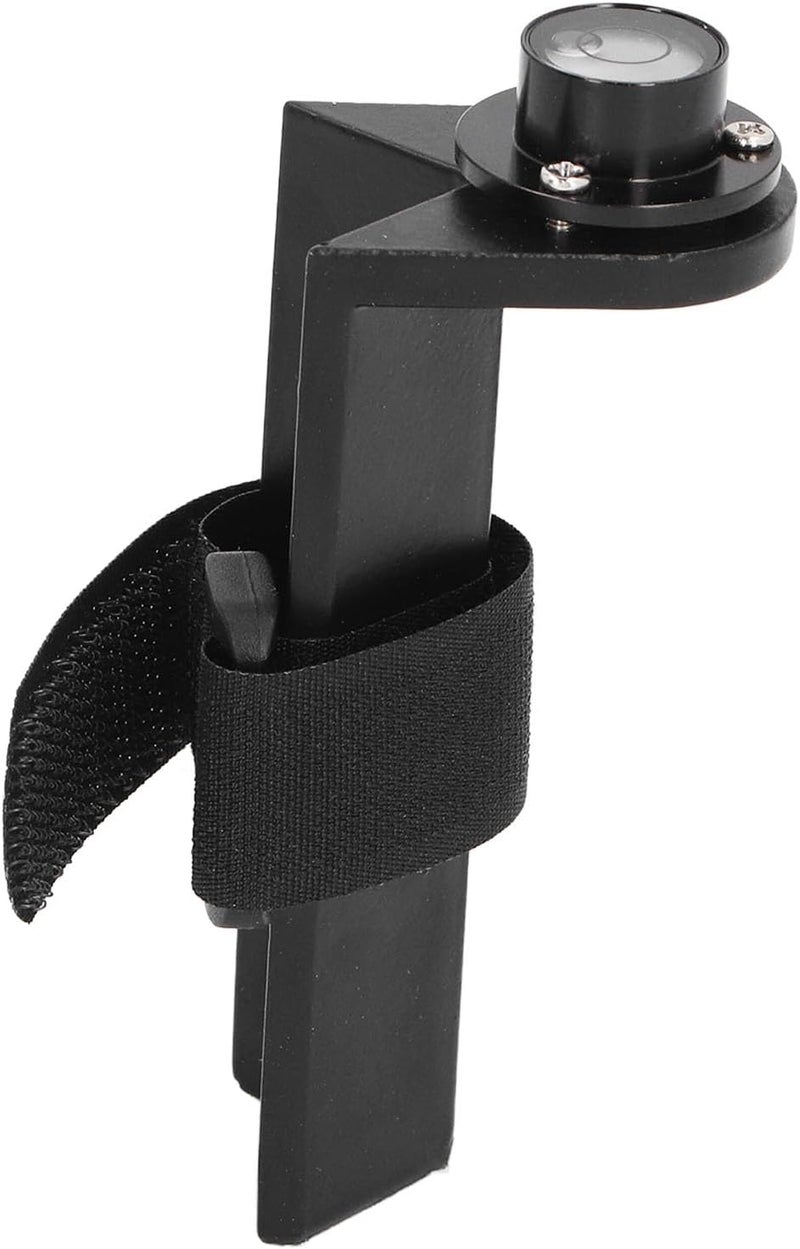 Aluminum Adjustable Grade Rod Level with Protection Cover and Mounting Strap for Equipment - 40 Minute Sensitivity Horizontal Bubble Tool for Round and Square Poles 1 to 1.25 Inch - Image 5