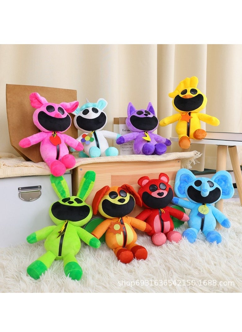 null - 2024 New Smiling Critters Plush 12 Inch Smiling Critters Plush Toys, Catnap Plush, Smiling Critters Stuffed Animal Plushies for Game Fans (Red) - Image 1