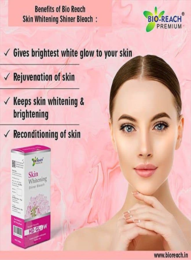 BIO-Reach Bio Reach 200g Skin Whitening Shiner Bleach Cream For Face For Glowing Skin For Womens, Bride, Girls - Image 4