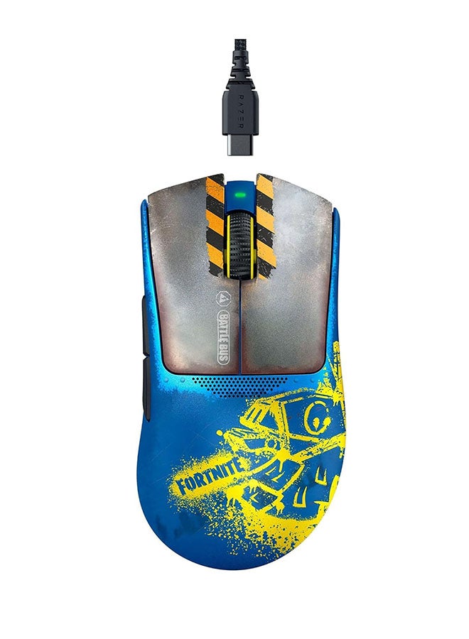 RAZER DeathAdder V3 Pro Wireless Gaming Mouse: 63g Lightweight - Focus Pro 30K Optical Sensor - Optical Switches Gen-3 - HyperSpeed Wireless - 5 Programmable Buttons - 90 Hr Battery - Fortnite Edition - Image 1