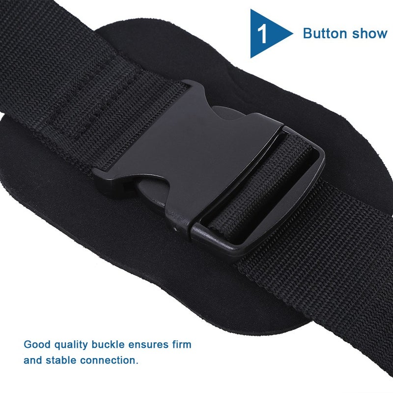 Portable Kayak Canoe SUP Surfboard Adjustable Nylon Carrying Strap Belt with Paddle Loop - Image 4