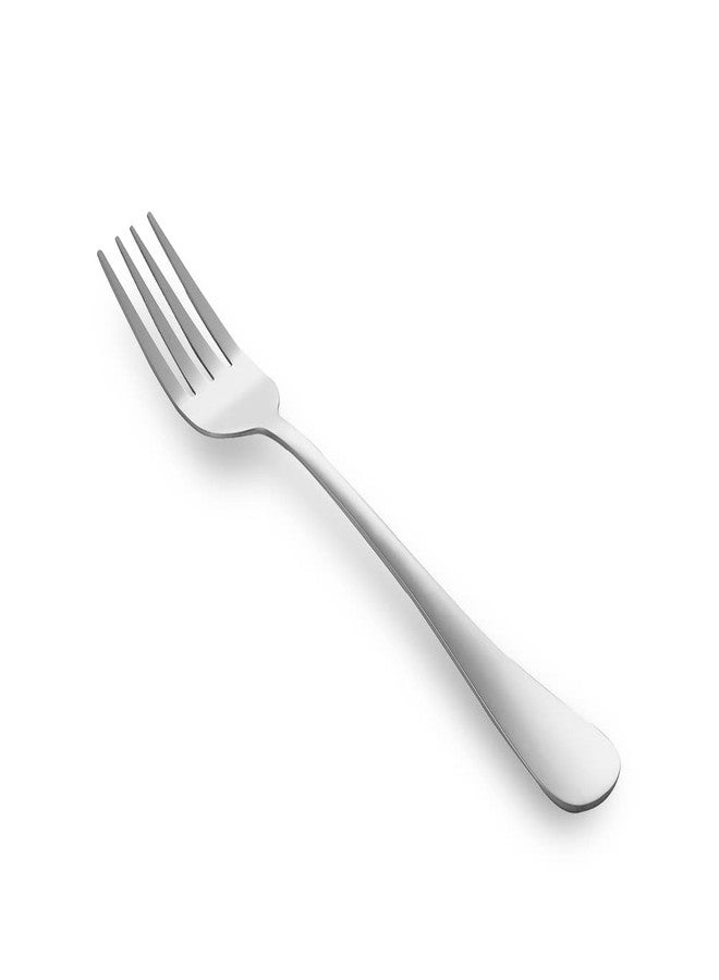 Xingjiake 12Pcs Stainless Steel Dinner Forks Set, 8.17 Inches, Bright Silver Flatware Silverware, Dishwasher Safe - Image 1
