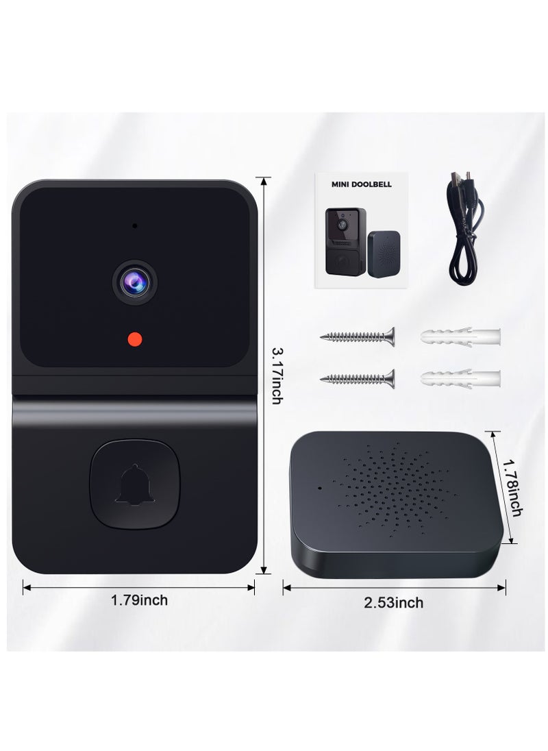 Arabest - Door Chime, Wireless Door Open Contact Sensor Alarm with 500 FT Range for Business/Store/Home/Office When Entering, 1 Transmitter + 1 Plug-in Receiver - Image 1
