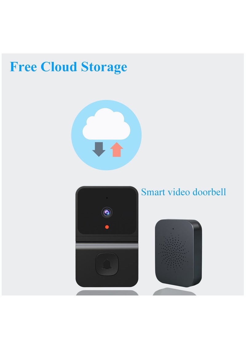 Arabest - Door Chime, Wireless Door Open Contact Sensor Alarm with 500 FT Range for Business/Store/Home/Office When Entering, 1 Transmitter + 1 Plug-in Receiver - Image 1