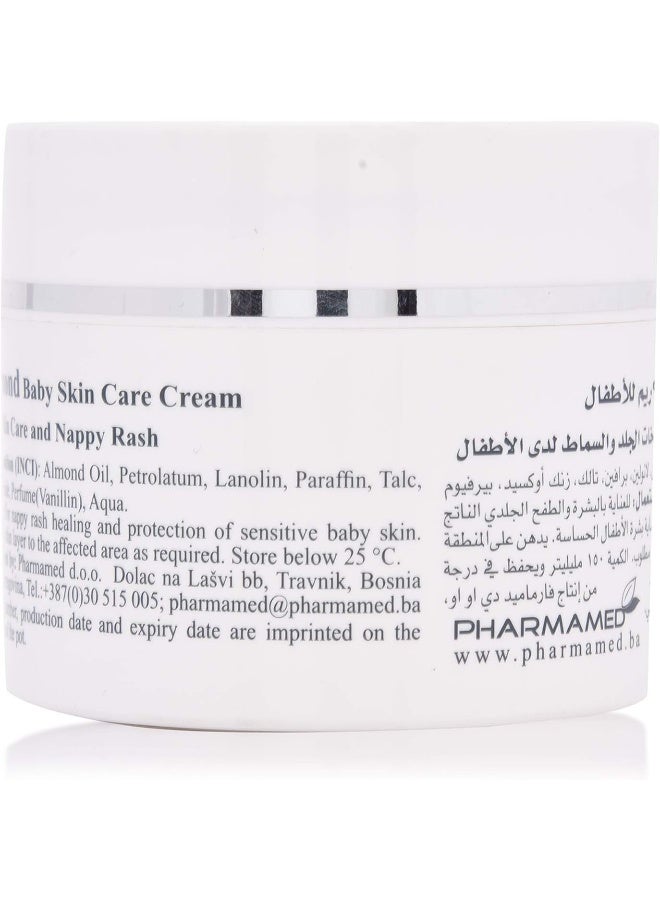 Pharmamed Almond Baby Skin Care Cream - 150 ml - Image 2