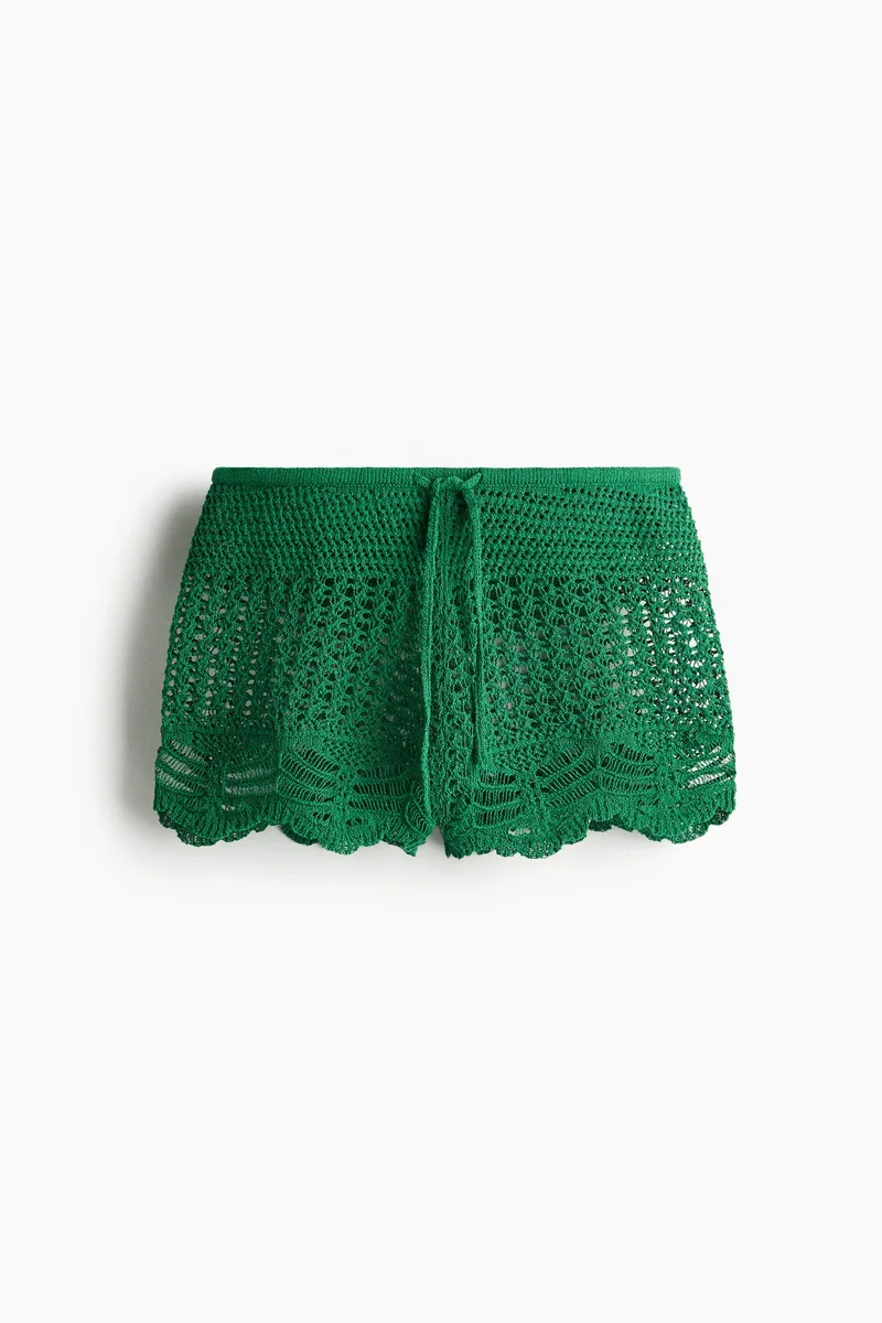 H&M Crochet-look shorts