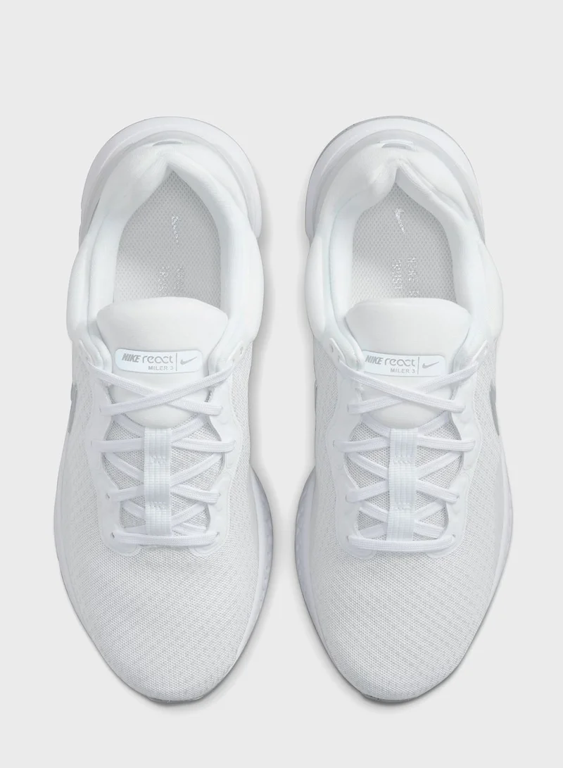 Nike React Miler 3 Road Running Shoes