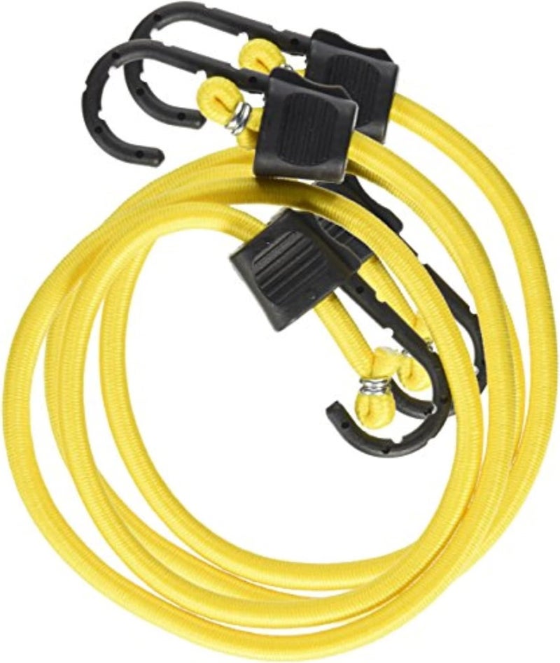 RoadPro RoadPro RPJSHD40 40 Heavy Duty Stretch Cords with AntiScratch Hooks  Pack of 2  - Image 3