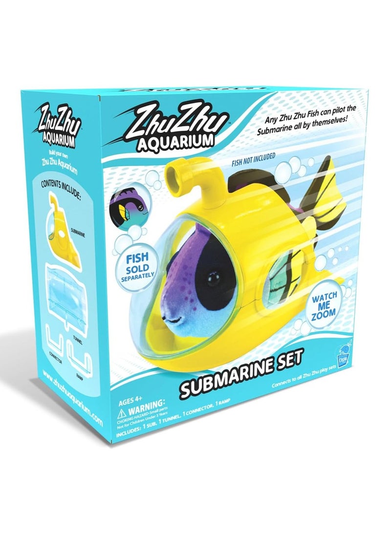 Zhuzhu Aquarium Zhuzhu Aquarium Submarine Set | ZhuZhu Pets | Aquarium Pet | Fish Pet | Gift for Kids and Adults - Image 1