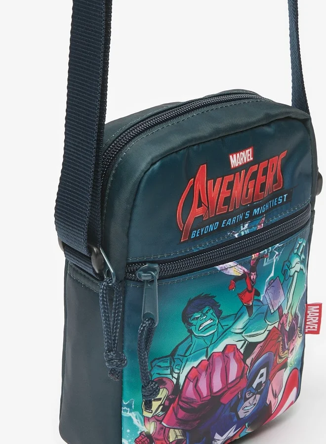 MARVEL Boys's Avengers Print Crossbody Bag with Adjustable Strap