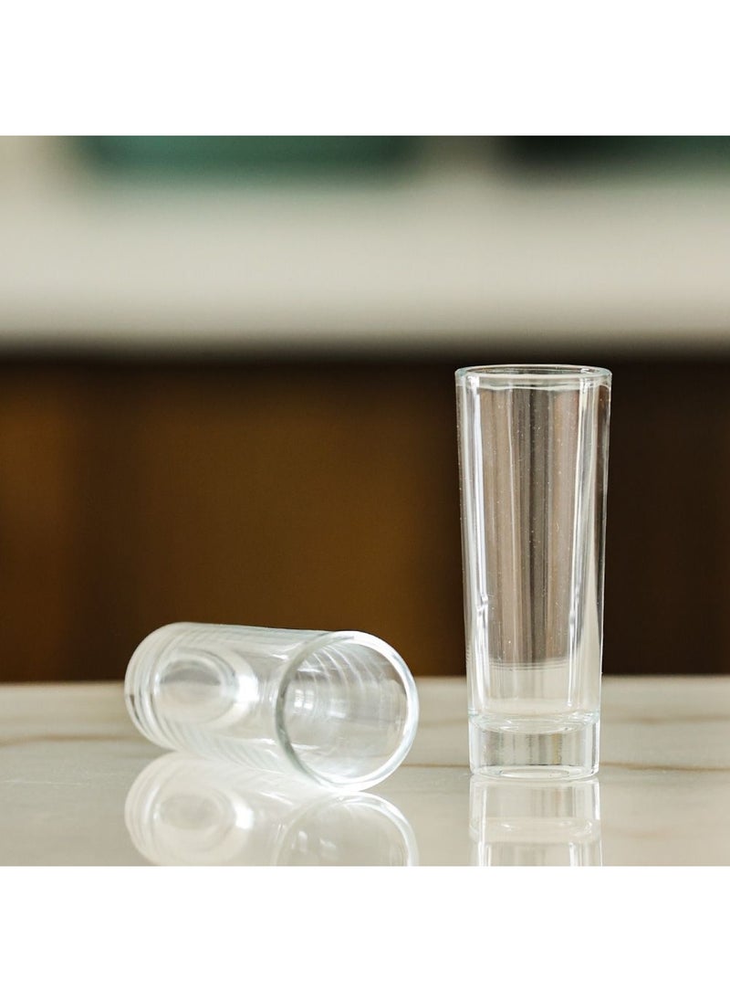 DANUBE HOME Minetta 4-Piece Shot Glass Set,75ml  - Image 3