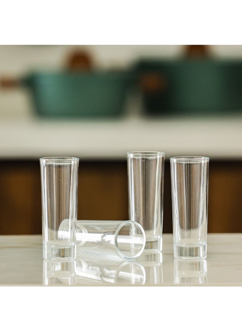 DANUBE HOME Minetta 4-Piece Shot Glass Set,75ml  - Image 2