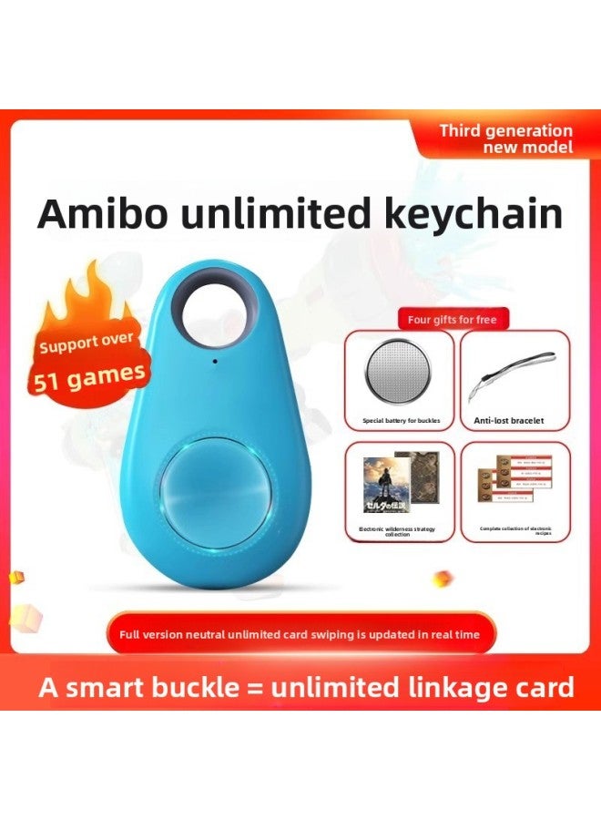 Tears Of Zelda Kingdom Amiibo Wilderness Interest  Game Support 50 + Theme 215 Keychain