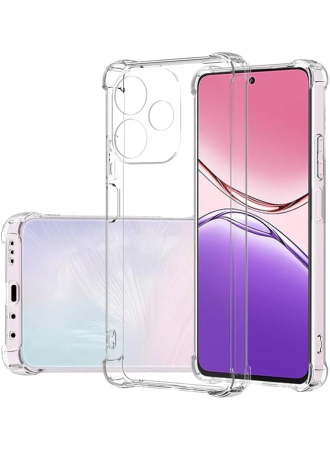 Case for OPPO A5 Pro 5G Clear Case Cover Soft Flexible Transparent TPU Back Cover with Camera Protection Shockproof Bumper for OPPO A5 Pro - Image 1