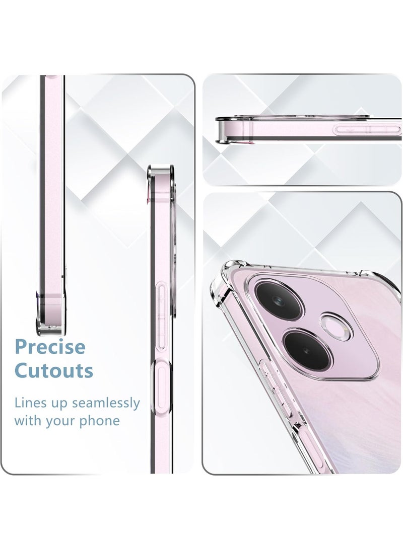 Case for OPPO A5 Pro 5G Clear Case Cover Soft Flexible Transparent TPU Back Cover with Camera Protection Shockproof Bumper for OPPO A5 Pro - Image 3