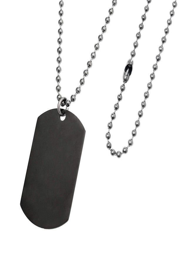 Queenberry Picture Necklace Personalized Fingerprint Necklace Custom Thumbprint jewelry with Text Memorial gift (Black & White Fingerprint Engraving) - Image 4