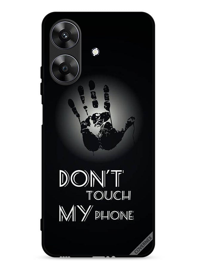 Covernex Realme Note 60 4G Protective Case Cover Don't Touch My Phone Hand - Image 1