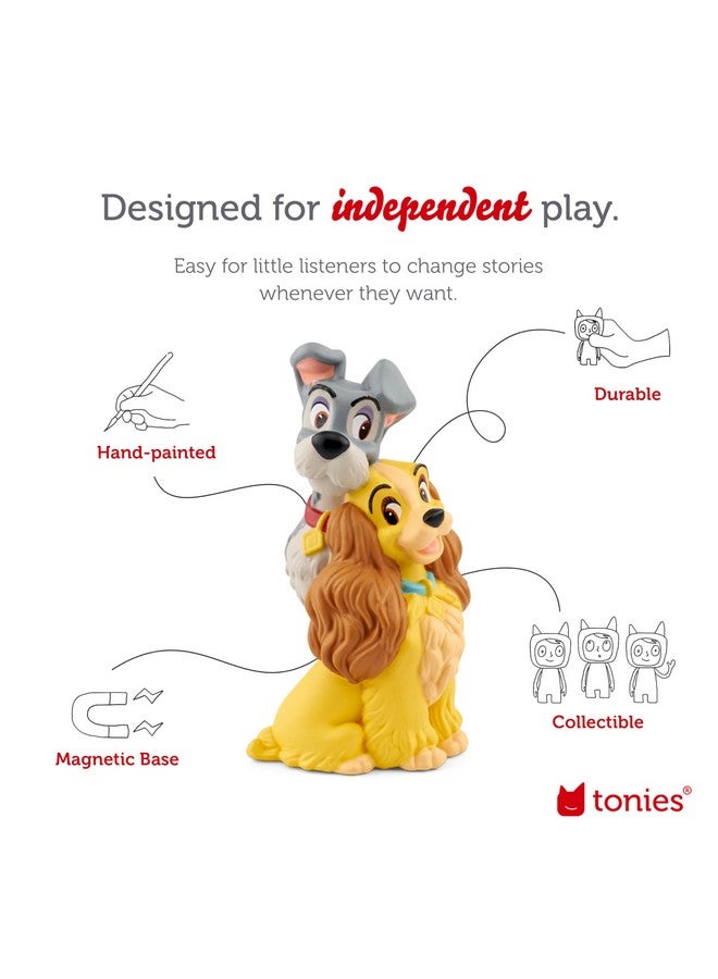 Tonies Lady and The Tramp Audio Toy Figurine from Disney - Image 3