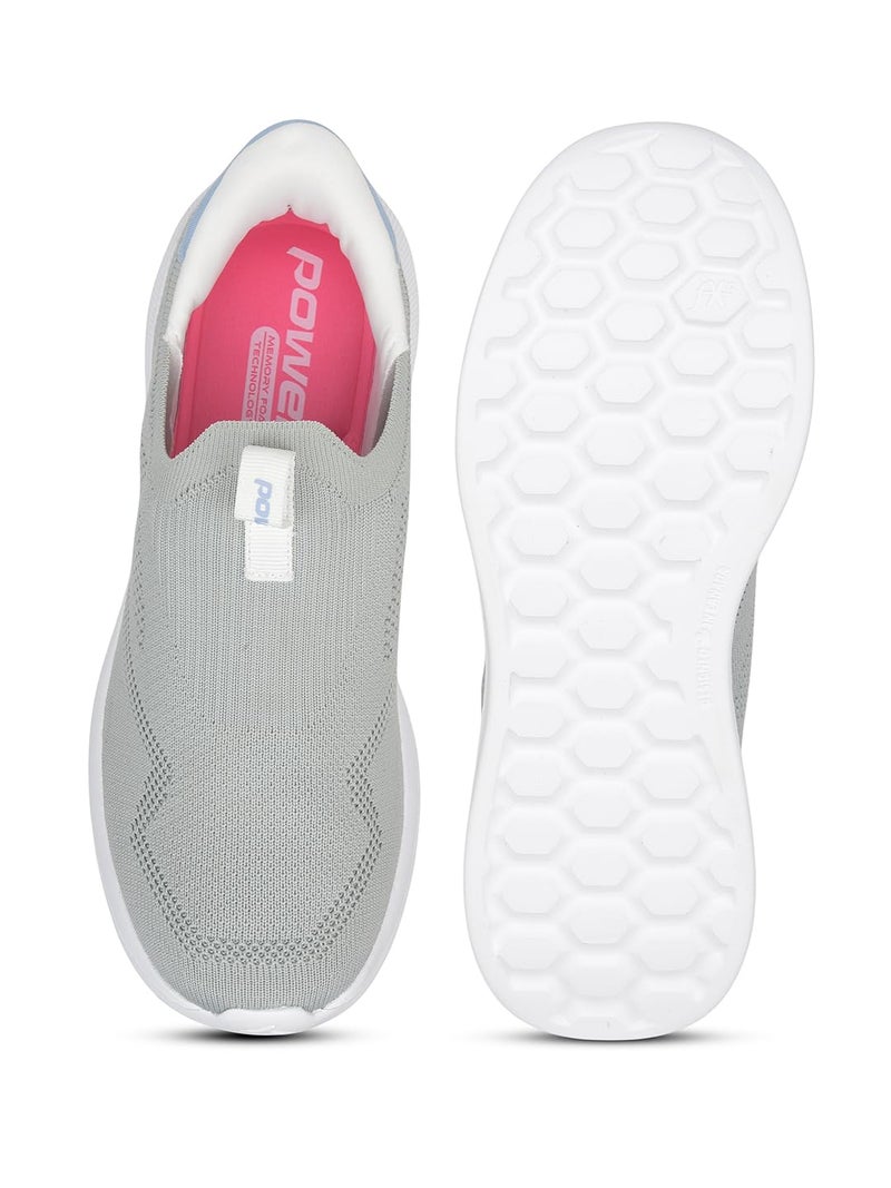 Power Women's Slipon Shoes Grey - Image 4
