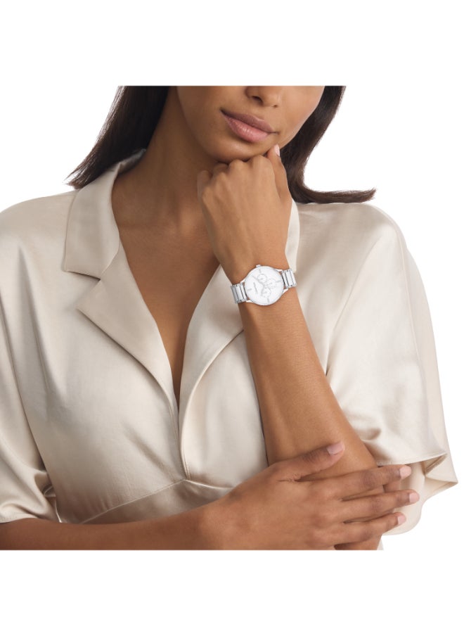CALVIN KLEIN - Women's Analog Round Shape Stainless Steel Wrist Watch 25200373 - 38 Mm - Image 1