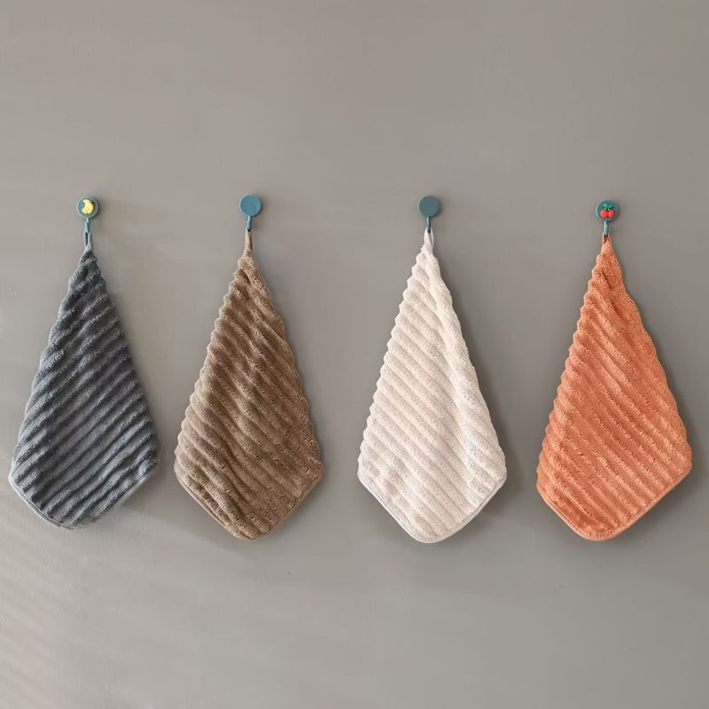 Colorful 5 Piece Luxury Soft Towel Set Super Absorbent Quick Dry - Image 2