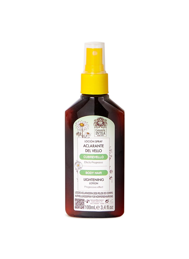 Intea Intea Cubrevello Hair Lightener Lotion  Bottle Spray with Ecologic Natural Chamomile Extract  Paraben and Ammonia FREE  34 oz 