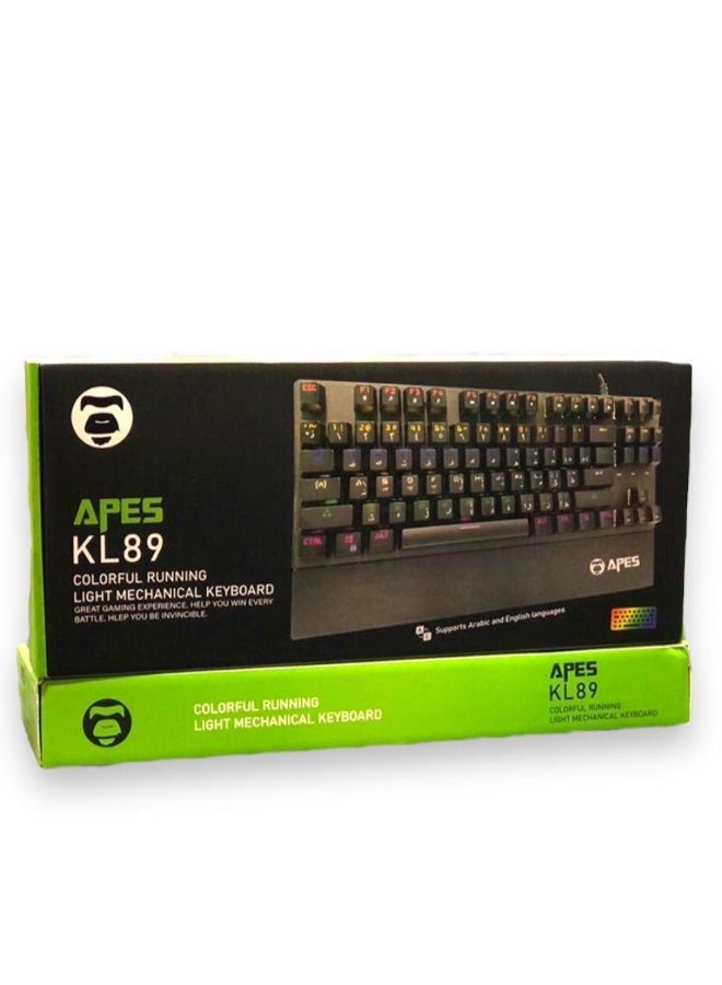 APES Colorful Running Light Mechanical Keyboard - Image 2