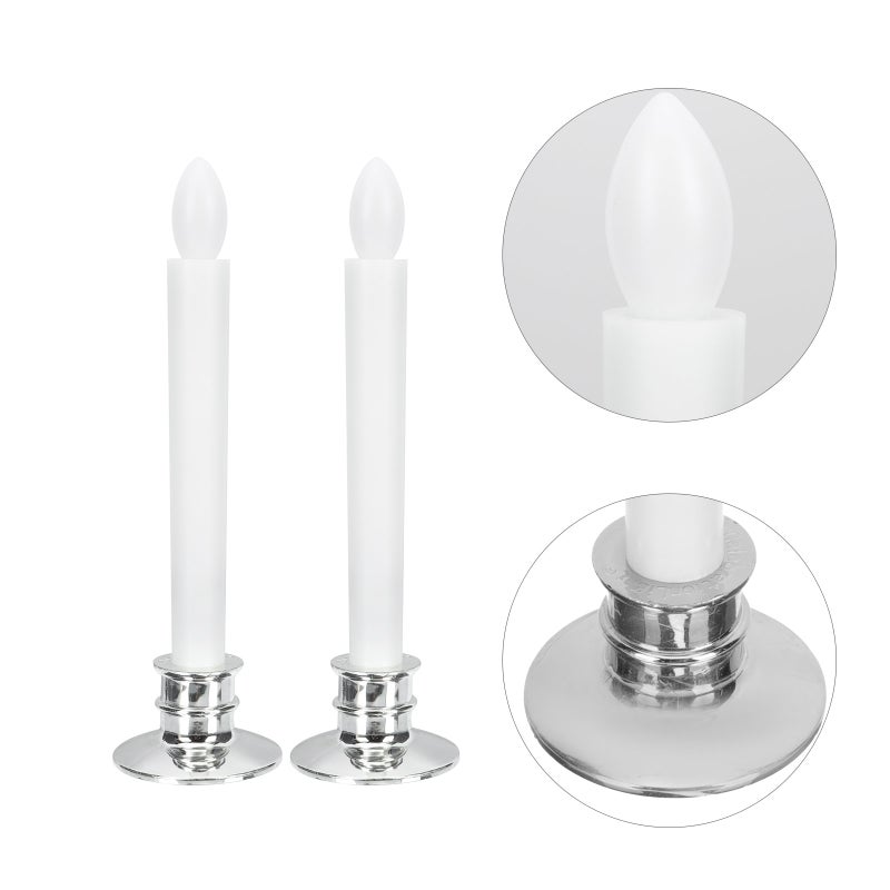 2Pcs Festival Party Candles Tabletop Pole Glowing Candles - Image 3